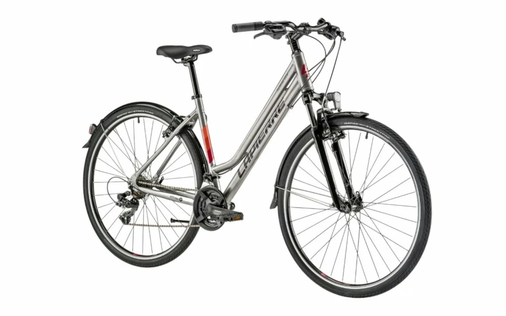 Vélo De Ville Lapierre Trekking 1.0 Femme Gris - 2022 4 Vélo De Ville Lapierre Trekking 1.0 Femme Gris - 2022 – Image 2