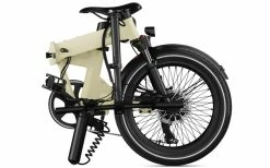 Vélo électrique Pliant EOVOLT Afternoon 378Wh Beige - 2023 -Promos Vélo Électrique Boutique velo electrique pliant eovolt afternoon 378wh beige 2023 2