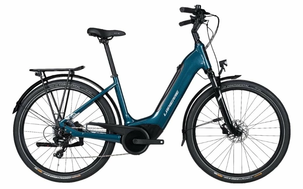 Vélo électrique Ville Lapierre E-Urban 4.4 Bleu 400Wh - 2022 3 Vélo électrique Ville Lapierre E-Urban 4.4 Bleu 400Wh - 2022