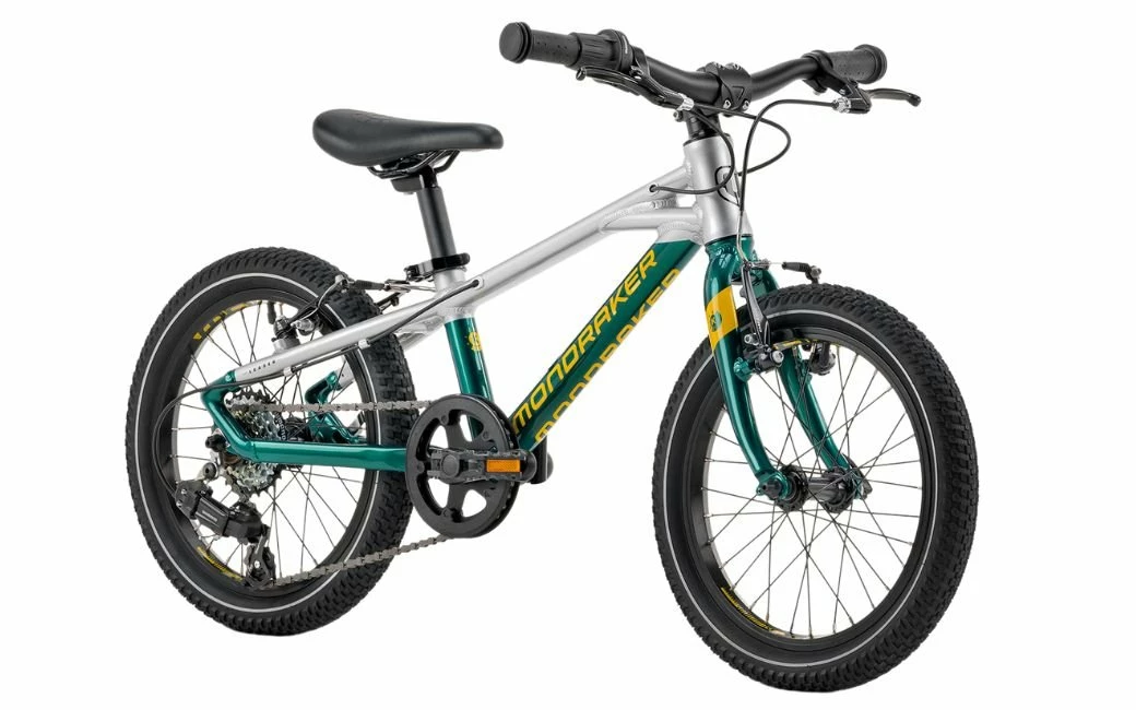 Vélo Enfant MONDRAKER Leader 16" Gris/Vert - 2023 4 Vélo Enfant MONDRAKER Leader 16" Gris/Vert - 2023 – Image 2