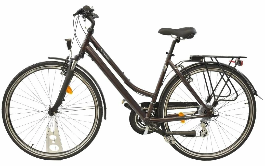 Vélo Tout Chemin EXS Provence D1.0 Femme Rouge Foncé - 2021 3 Vélo Tout Chemin EXS Provence D1.0 Femme Rouge Foncé - 2021 – Image 2