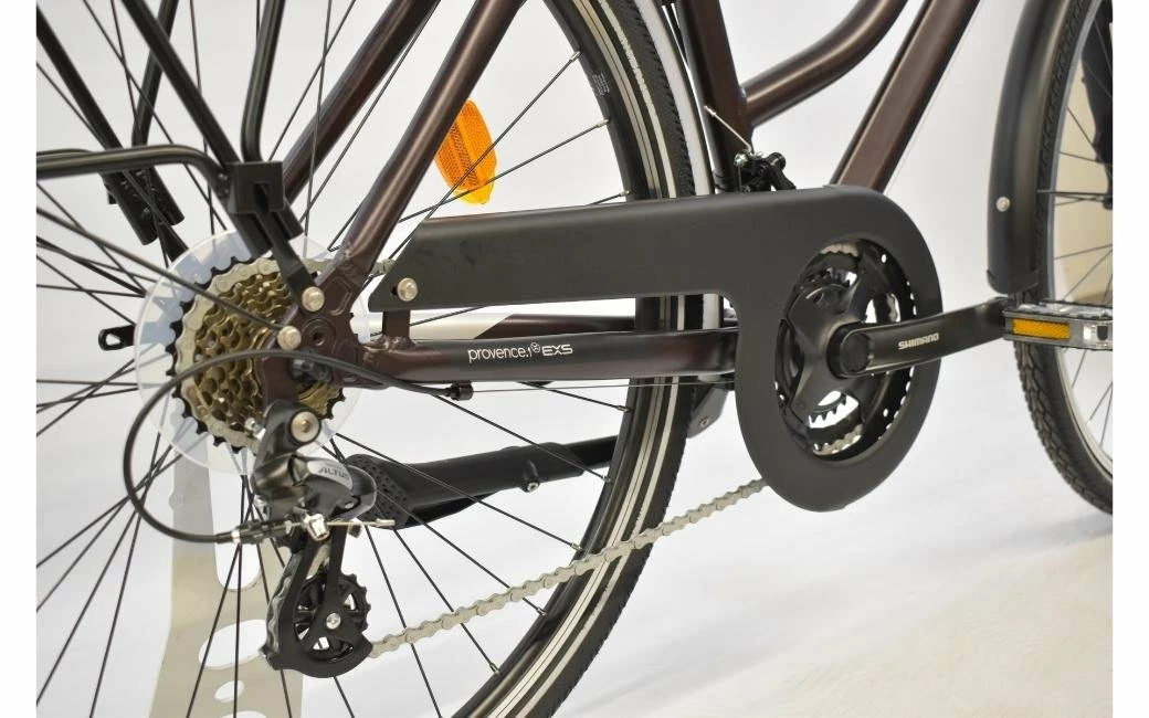 Vélo Tout Chemin EXS Provence D1.0 Femme Rouge Foncé - 2021 4 Vélo Tout Chemin EXS Provence D1.0 Femme Rouge Foncé - 2021 – Image 3