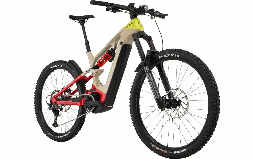 VTT électrique CANNONDALE Moterra Neo Carbon LT 1 29/27.5 750Wh Beige/Rouge 4 VTT électrique CANNONDALE Moterra Neo Carbon LT 1 29/27.5 750Wh Beige/Rouge – Image 2
