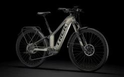 VTT électrique Trek Powerfly FS 4 équipé 27,5" Gris - 2023 -Promos Vélo Électrique Boutique vtt electrique trek powerfly fs 4 equipe 275 gris 2023 1